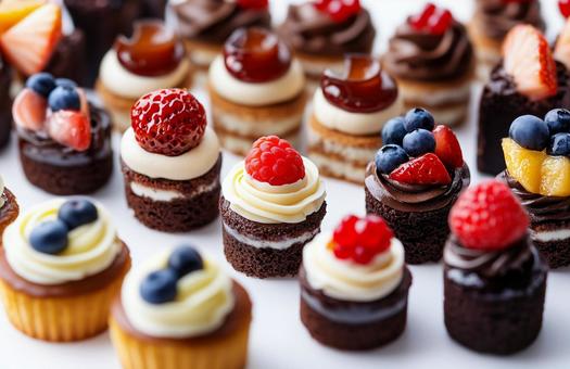 プチケーキの写真