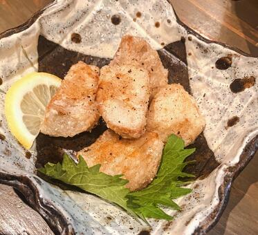 居酒屋メニュー 里芋煮の唐揚げ 里芋,煮物,唐揚げの写真素材