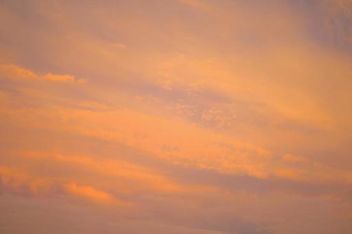 夕空 夕空 夕空,夕焼け,空の写真素材