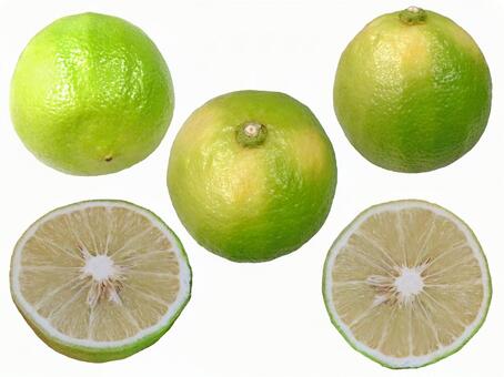 ベルガモット ベルガモット,断面,フルーツの写真素材