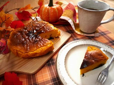 パンプキンケーキ パンプキンケーキ ハロウィン,かぼちゃ,ケーキの写真素材