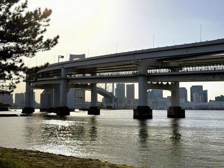 2025年春 昼間の東京お台場の風景 2025年春 昼間の東京お台場の風景 都心,さわやか,りんかい線の写真素材