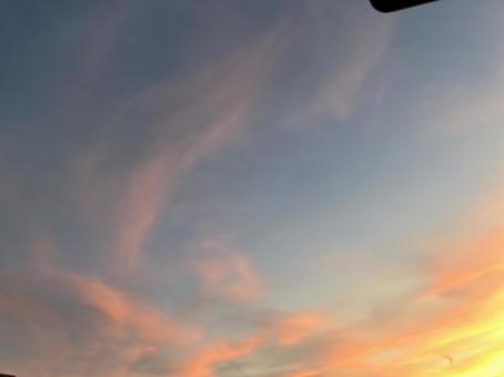 夕日空 夕日空の写真