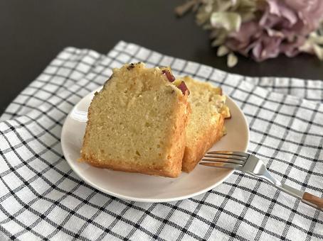 さつまいものパウンドケーキ パウンドケーキ,さつまいも,さつまいものパウンドケーキの写真素材