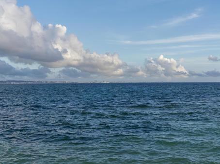 海と空の風景 海と空の風景の写真