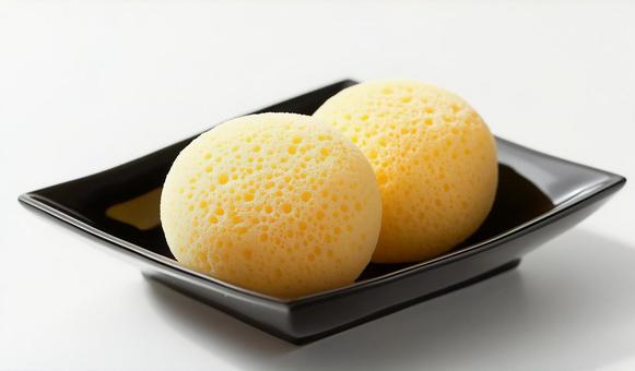 卵饅頭 卵饅頭の写真