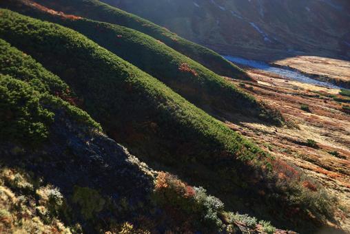 北アルプス10年ぶりの紅葉当たり年 北アルプス10年ぶりの紅葉当たり年の写真