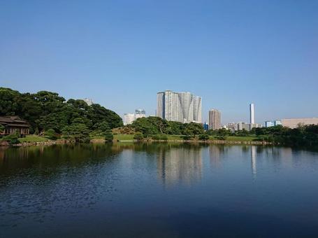 浜離宮 浜離宮 浜離宮恩賜公園,浜離宮,汐留の写真素材