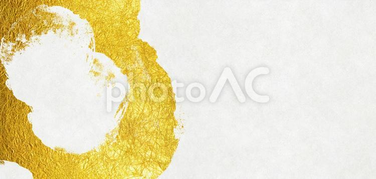 白色の和紙に金色の模様の背景画像 和風,背景,和の写真素材