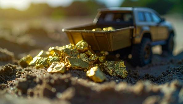 トレジャーハンター 金塊 スコップ トレジャーハンター 金塊 スコップの写真