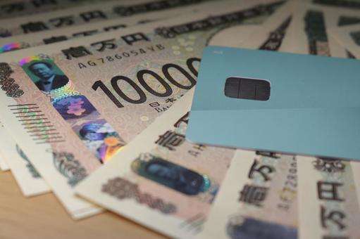 カードローン カードローン カードローン,クレジットカード,現金の写真素材