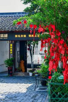 Photo, suzhou, pingjiang road, yangtze river (in china), 