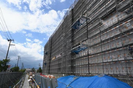 工事現場 工事現場の写真