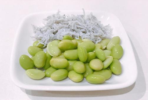 枝豆しらす 枝豆しらすの写真