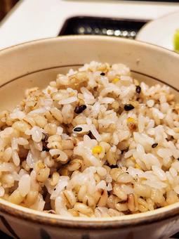 雑穀米 雑穀米 主食,米,コメの写真素材