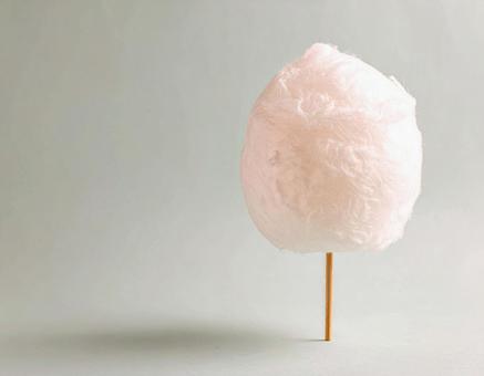 綿菓子 綿菓子の写真