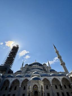 Photo, blue mosque, turkey, foreign countries, 