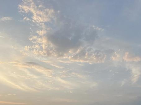 夕暮れの空 夕暮れの空の写真
