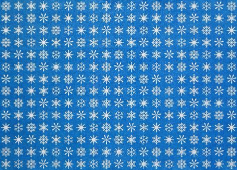 雪の結晶イメージ　青 クリスマス,12月,冬の写真素材