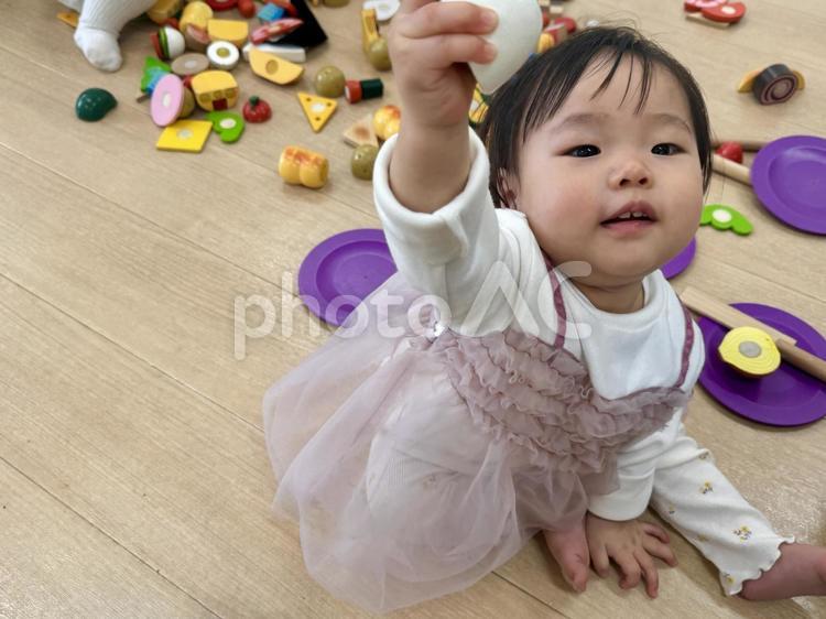 赤ちゃんのイメージ　遊び 赤ちゃん,子供,妊活の写真素材