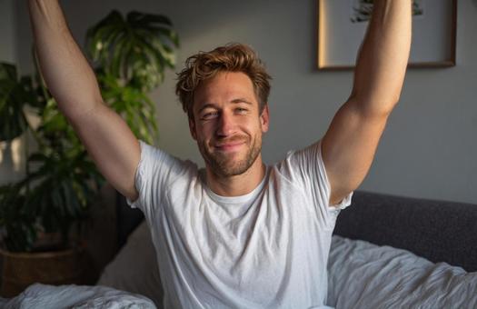 ポジティブな一日のはじまりの写真