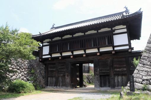The Otemon Gate of Komoro Castle was built in the early Edo period., little zhucheng, loose, city, JPG