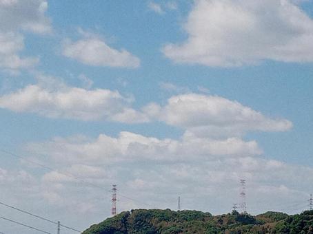 山と空 山と空の写真