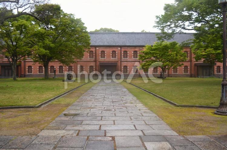 姫路市立美術館（旧姫路陸軍兵器支廠）一部 陸軍兵器廠,倉庫,陸軍の写真素材
