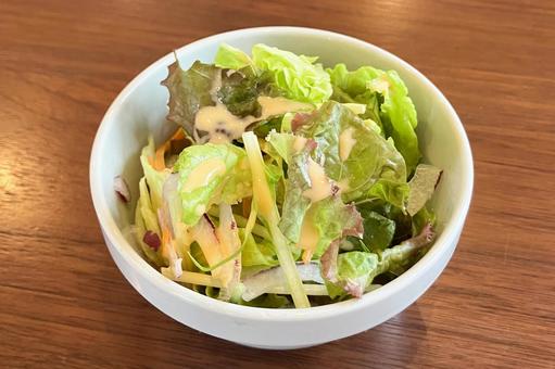 サラダ サラダ サラダ,レタス,水菜の写真素材