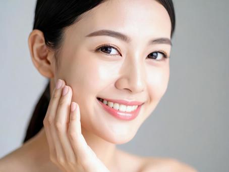 美肌の美しい日本人女性 AI生成画像 美肌の美しい日本人女性 AI生成画像 の写真