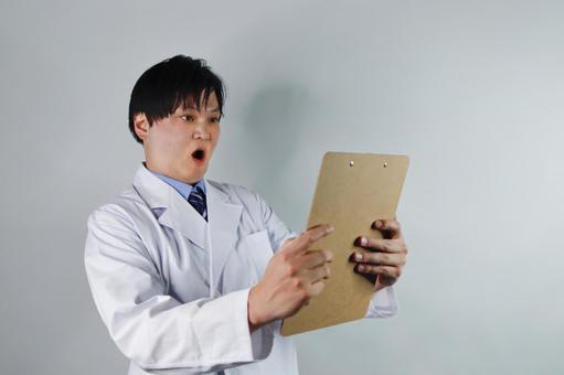 Photo, a doctor, surprise, male, 