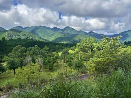 Photo, that chi sipo-cho, oyunori mountain, kumano kodo entrance, 