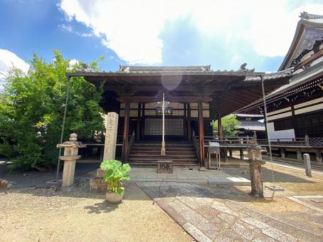 京都・妙顕寺の境内にて 京都・妙顕寺の境内にて 妙顕寺,京都,上京区の写真素材