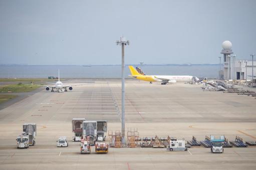 中部国際空港 セントレア 中部国際空港,セントレア,飛行機の写真素材