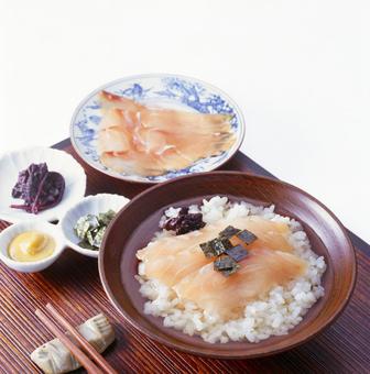 鯛茶漬け 鯛茶漬け 鮭茶漬け,ぶぶ漬け,おひたしの写真素材