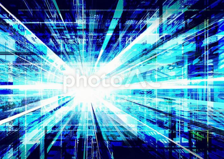 テクノロジー・未来のイメージ背景 サイバー,背景,バーチャルの写真素材