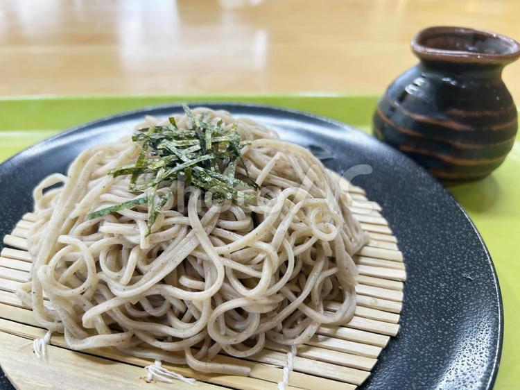 信州そば、いただきます 食事,そば,信州そばの写真素材