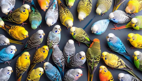 可愛いセキセイインコ 可愛いセキセイインコの写真