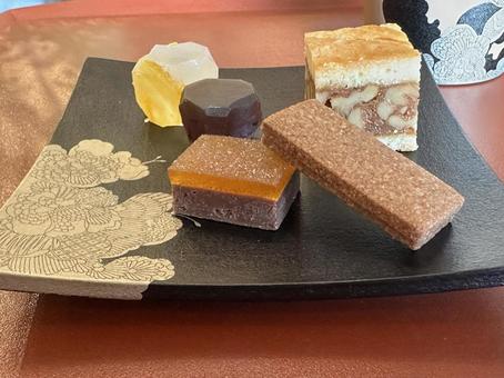 菓子盛り合わせ お菓子,スイーツ,砂糖の写真素材