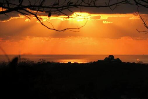 夕焼け 夕焼けの写真