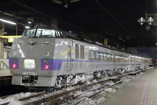 JR北海道、キハ183系、特急オホーツク JR北海道、キハ183系、特急オホーツク jr,jr北海道,キハ183の写真素材