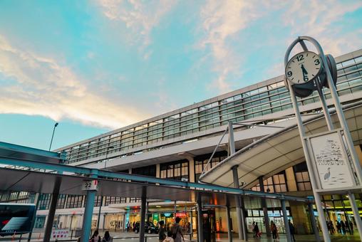 【兵庫】姫路駅の風景 兵庫,姫路,姫路駅の写真素材