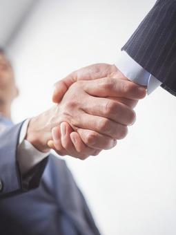 Business image / handshake, handshake, businessman, male, JPG