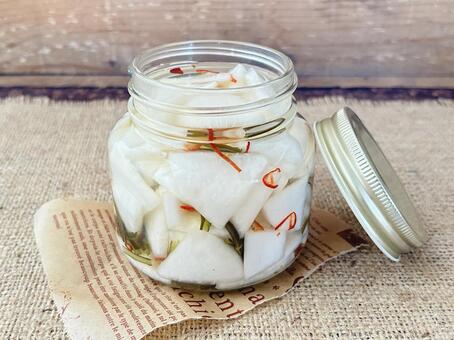 かぶら浅漬け 野菜,かぶら,浅漬けの写真素材