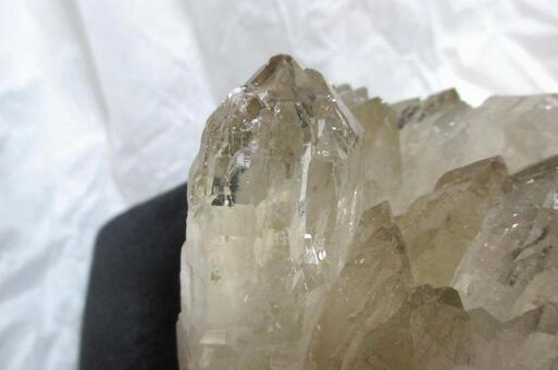 スモーキークォーツカテドラル スモーキークォーツ,天然石,カテドラルの写真素材