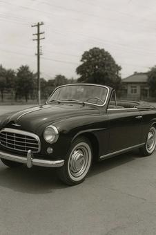 50年代の日本製オープンカー 50年代の日本製オープンカーの写真