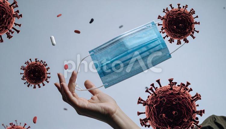 ワクチンを持つ医師の手 ドクター,ワクチン,研究の写真素材