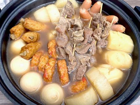 おでん おでん,鍋,熱々の写真素材