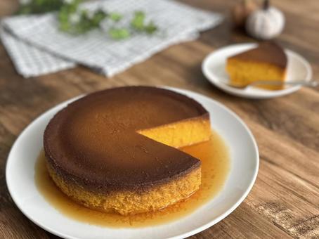 かぼちゃプリンの写真