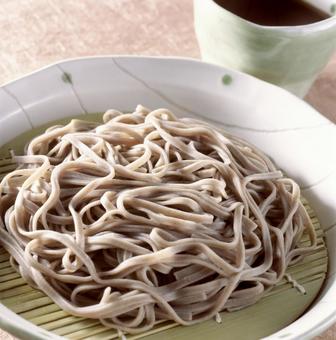 ざるそば ざるそば 蕎麦,つゆ,ざるそばの写真素材